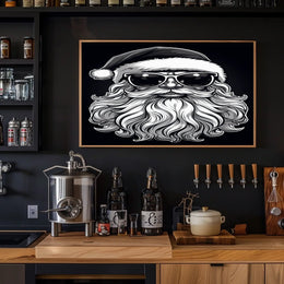 Cool Santa Vibes Poster