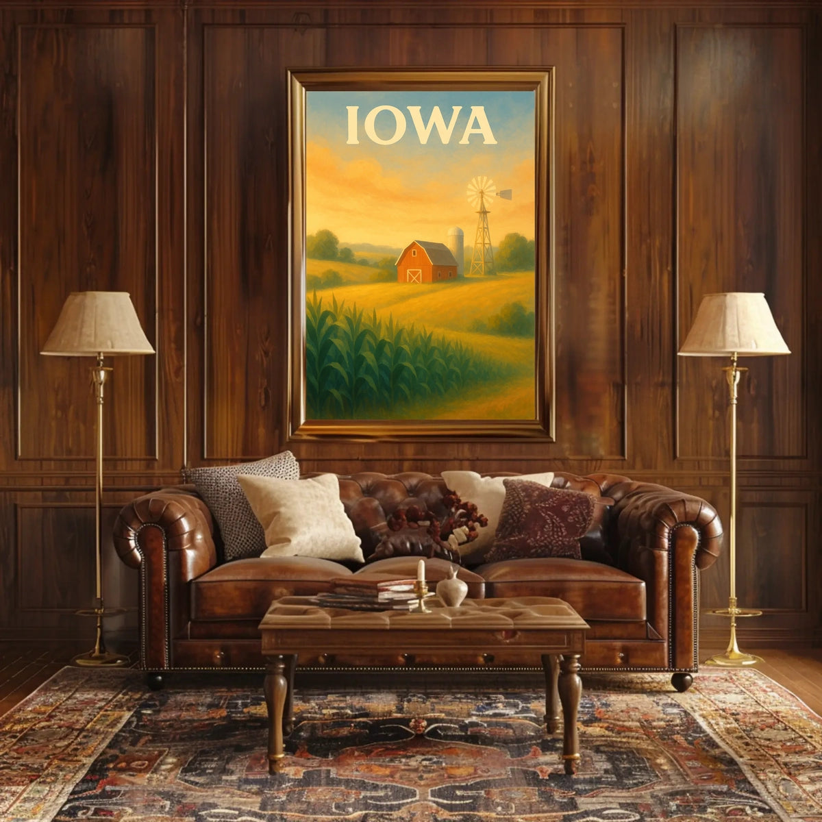 Iowa Countryside Poster