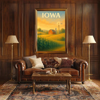 Iowa Countryside Poster