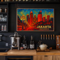 Jakarta A Festive Night Poster