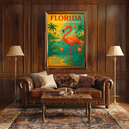 Florida The Sunshine State Poster