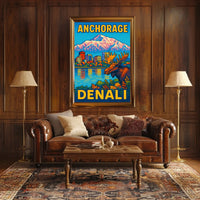 Anchorage Denali Poster