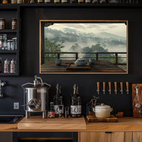 Serene East Asian Tea Ceremony Poster Print