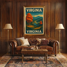 Virginia Landscape Poster