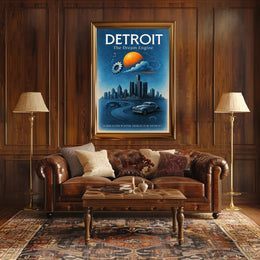 Detroit The Dream Engine Poster