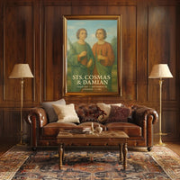 Saints Cosmas And Damian Poster