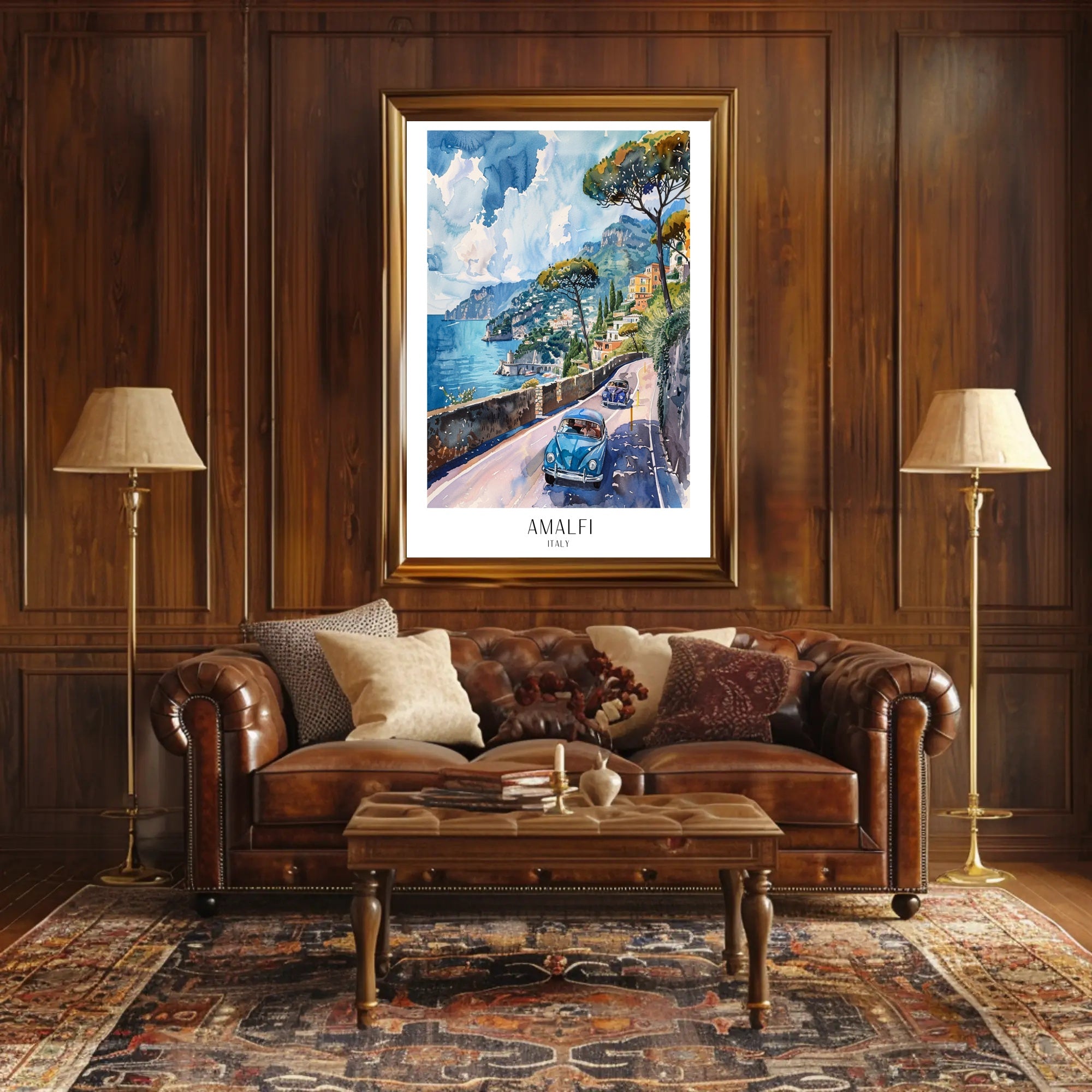 Amalfi Coast Adventure Poster PosterGoat