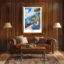 Amalfi Coast Adventure Poster PosterGoat