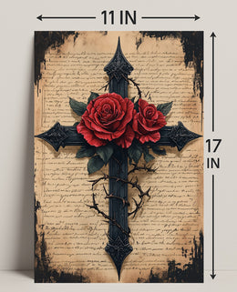 Roses And Thorns Poster