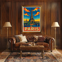 Paris Travel Poster