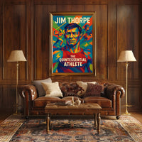 Jim Thorpe The Quintessential Athlete Jim Thorpe Poster