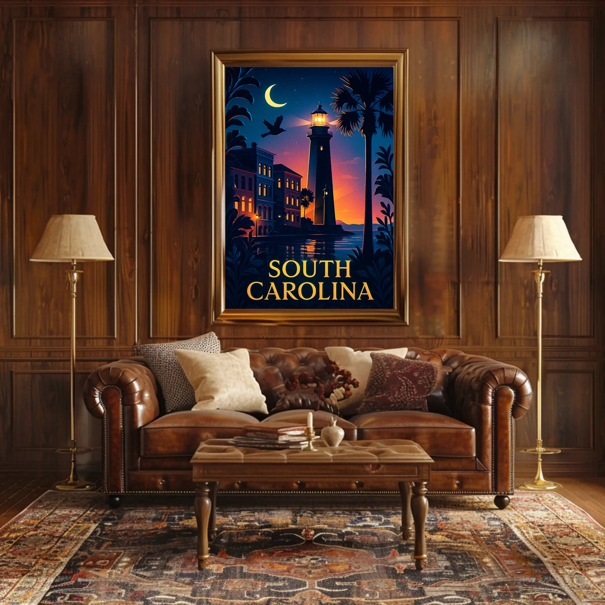 South Carolina Lighthouse Poster
