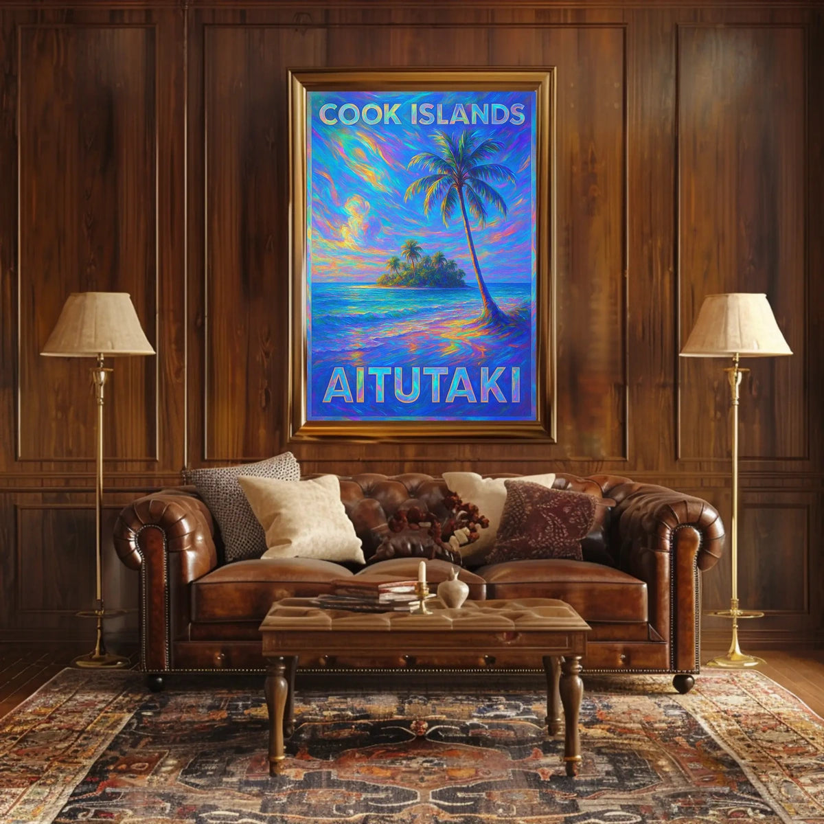 Aitutaki Cook Islands Paradise Poster