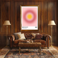 REFLECT 666: Mysterious Abstract Artistic Design Poster PosterGoat