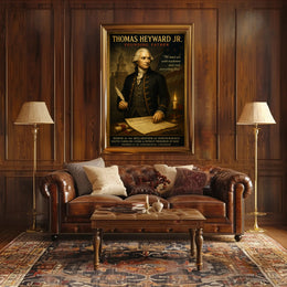 Thomas Heyward Jr. Vintage Historical Poster PosterGoat