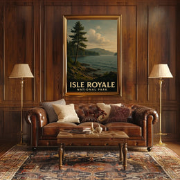 Isle Royale National Park Poster