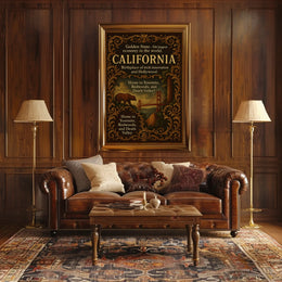 California The Golden State Poster