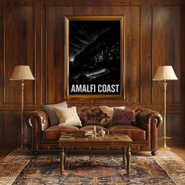 Amalfi Coast A Scenic Escape Poster