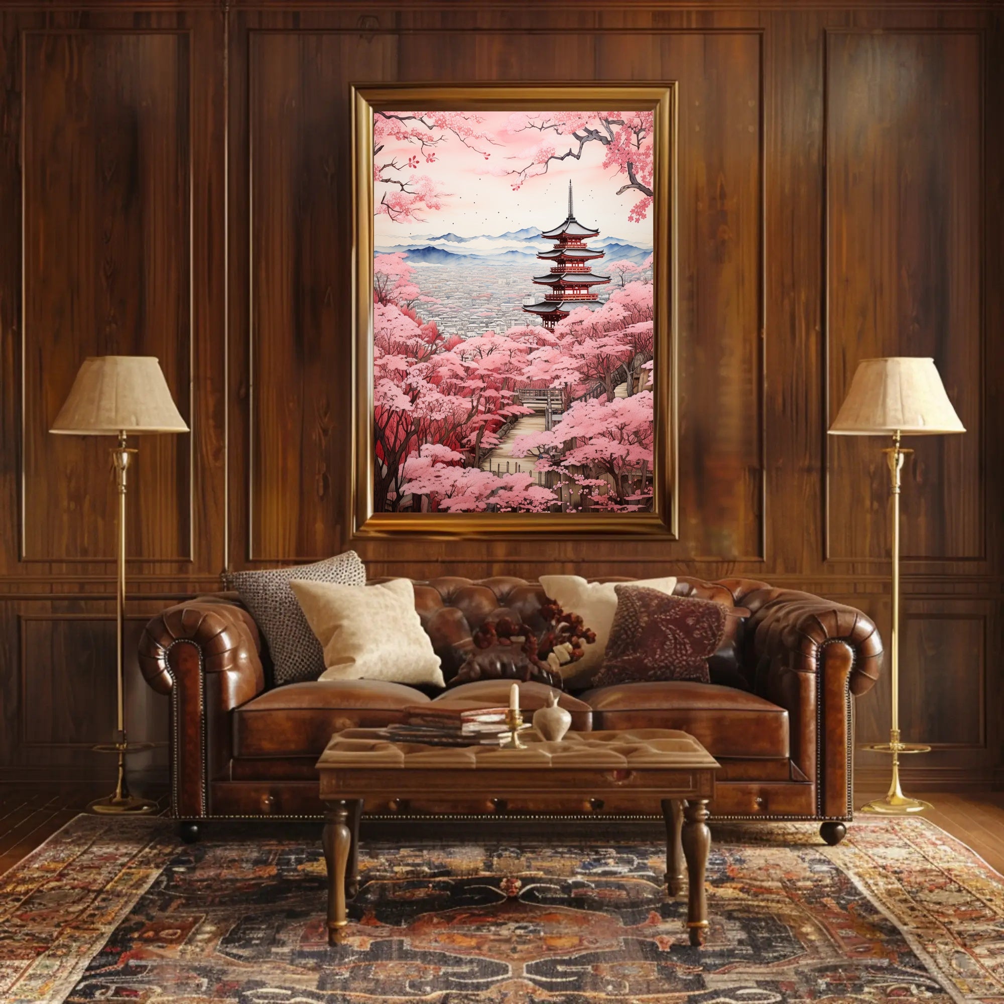 Cherry Blossom Serenity Poster