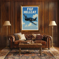 F6F Hellcat Poster PosterGoat