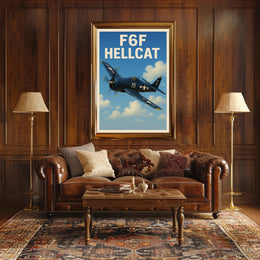 F6F Hellcat Poster PosterGoat