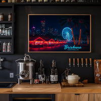 Brisbane Nights Poster