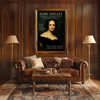 Mary Shelley The Legacy of Imagination Poster PosterGoat