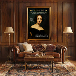 Mary Shelley The Legacy of Imagination Poster PosterGoat