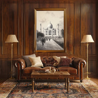 Timeless Beauty Of The Taj Mahal Poster