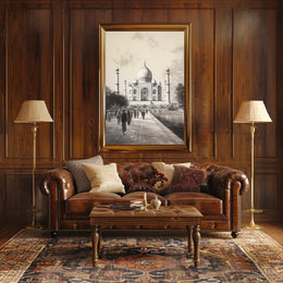 Timeless Beauty Of The Taj Mahal Poster