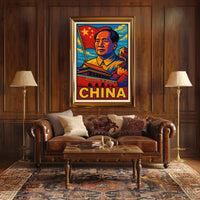 Iconic Leader Of China Poster