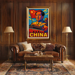 Iconic Leader Of China Poster