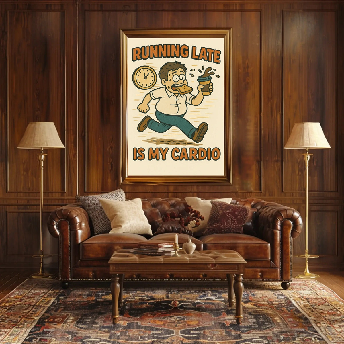 Running Late Poster