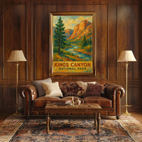 Kings Canyon National Park Poster