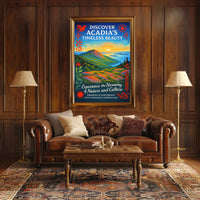 Discover Acadia's Timeless Beauty Poster