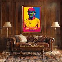 Jim Thorpe Outfield Poster