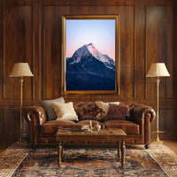 Majestic Mountain At Dawn Poster