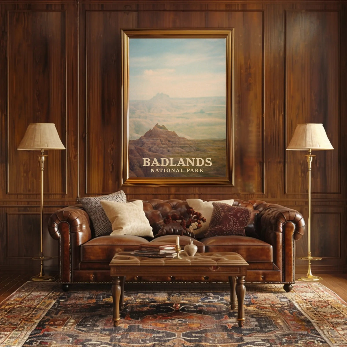 Badlands National Park Poster