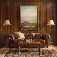 Badlands National Park Poster