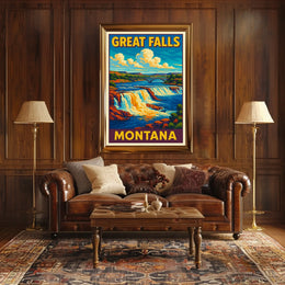 Great Falls, Montana Poster