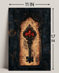 The Ornate Key Poster