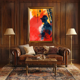 Vintage Parisian Landmark Art Poster