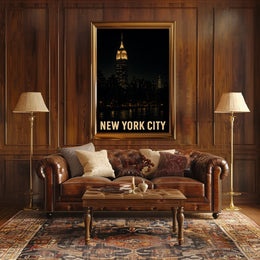 New York City Skyline Poster