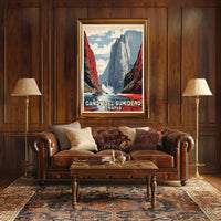Cañón del Sumidero Scenic Travel Adventure Poster