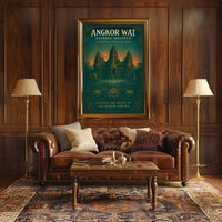 Angkor Wat Eternal Majesty Poster