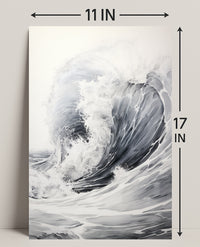 The Power Of The Ocean Poster