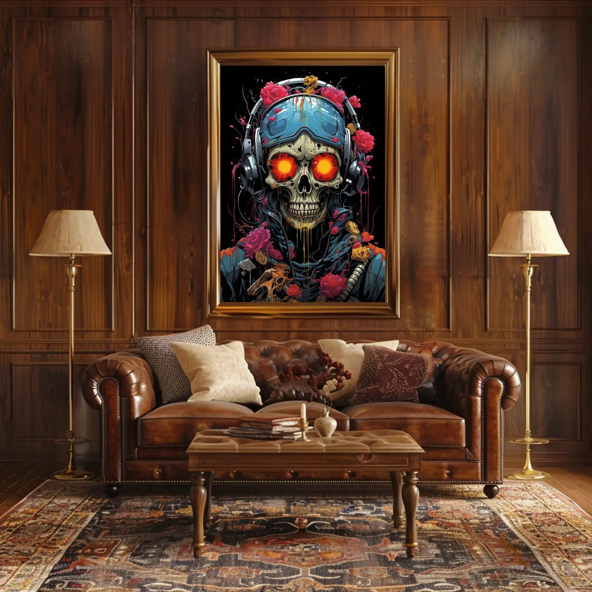 Skull Symphony Poster