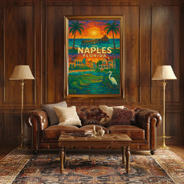 Vibrant Naples, Florida Poster