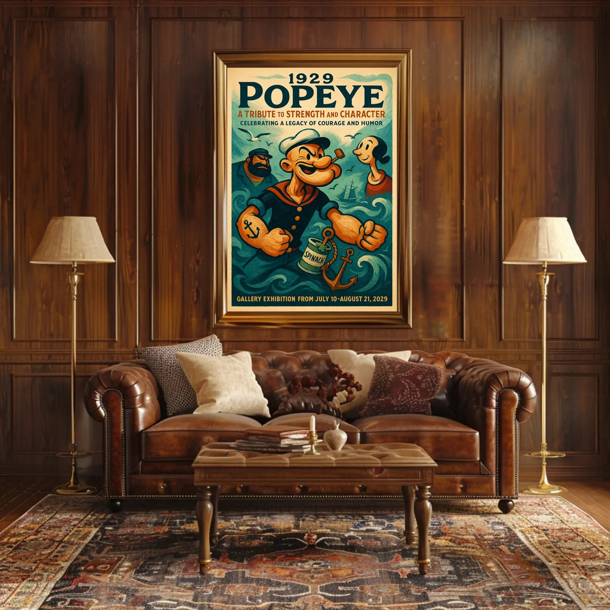 Popeye 1929 Art Poster POP-224