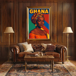 Ghanaian Elegance Poster